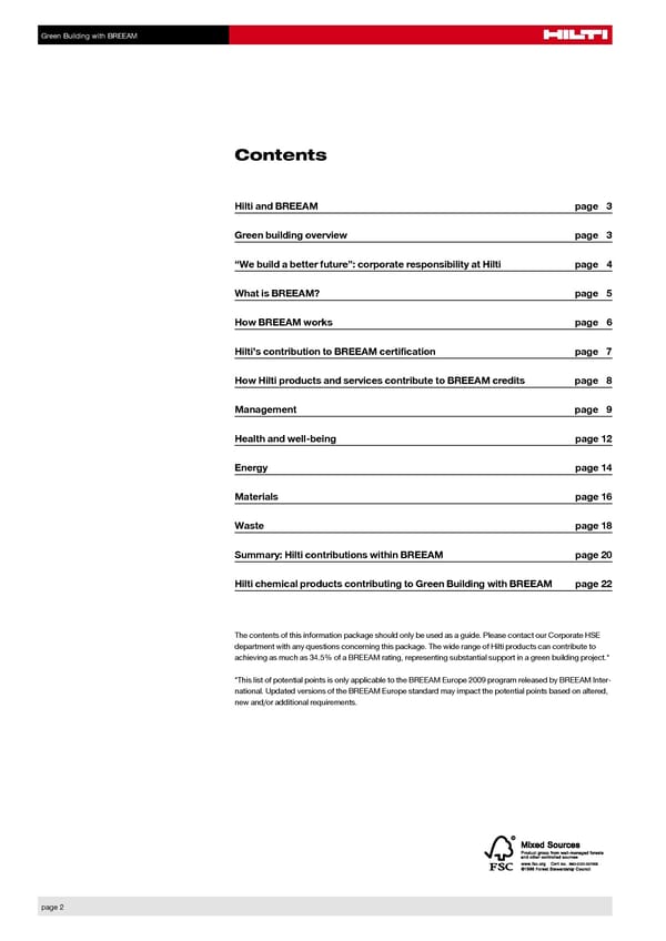 Green Building with BREEAM - Page 2