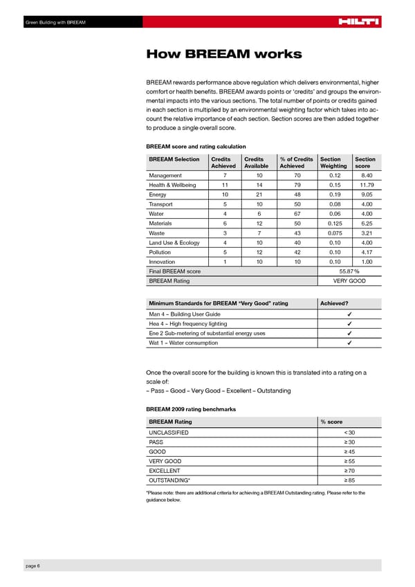 Green Building with BREEAM - Page 6