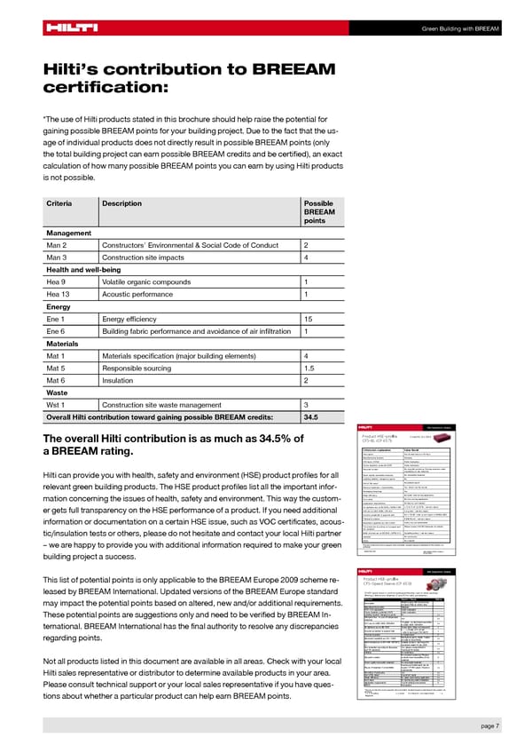 Green Building with BREEAM - Page 7