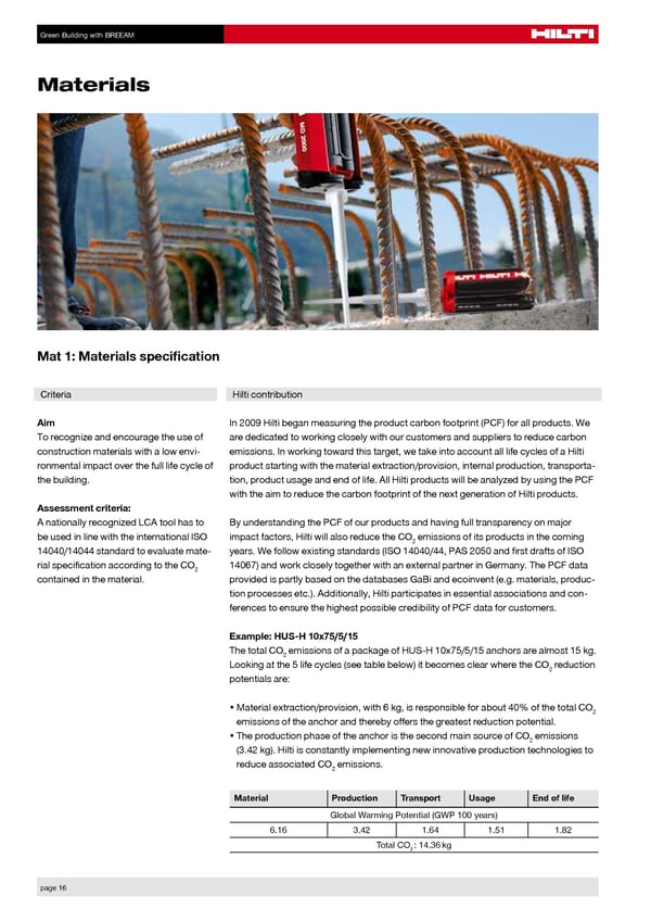 Green Building with BREEAM - Page 16