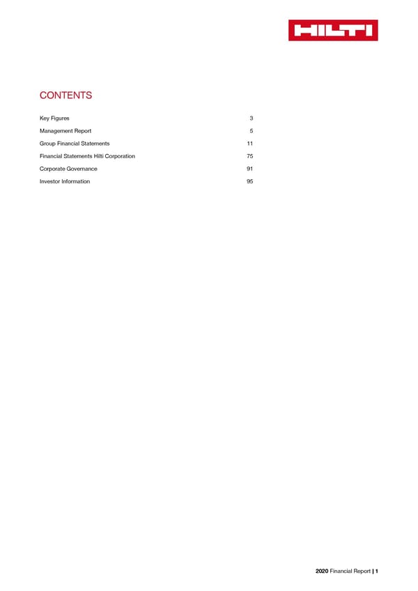 2020 Financial Report  - Page 3