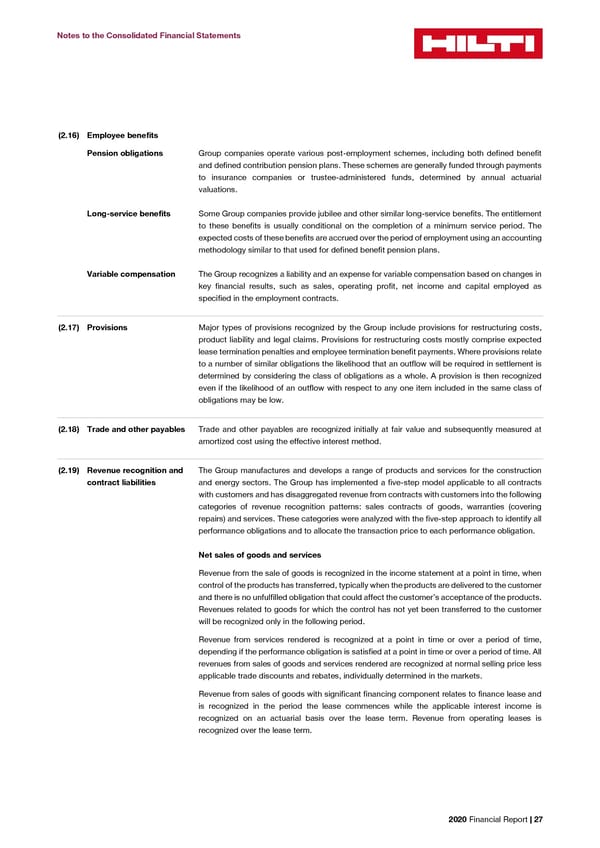 2020 Financial Report  - Page 29