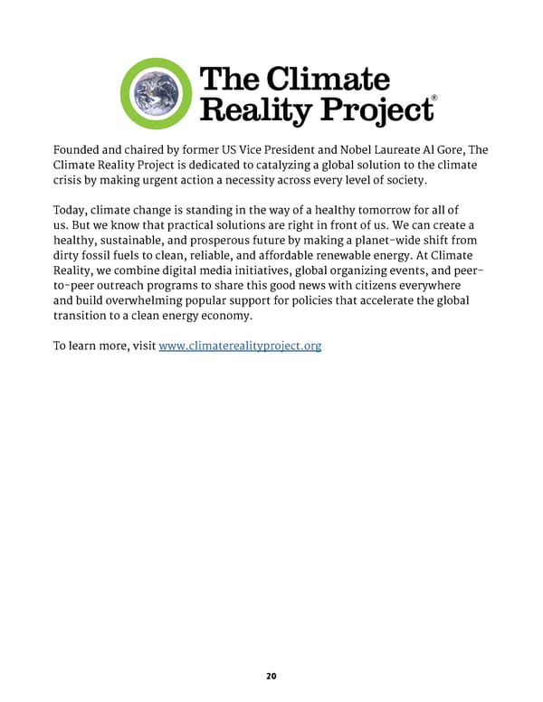 Extreme Weather and the Climate Crisis - Page 20